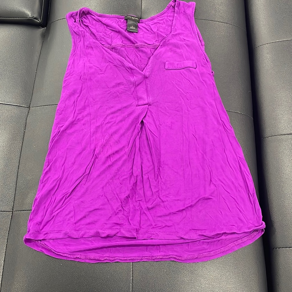Purple Ann Taylor blouse